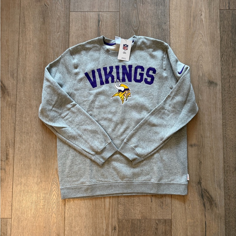 Nike Gray Vikings Sweatshirt Men’s XL